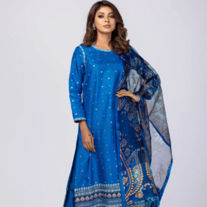 Royal Blue Ornamenta Theme Shalwar Kameez