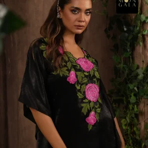 Blush Mink Rose Kaftan | ব্লাশ মিঙ্ক রোজ